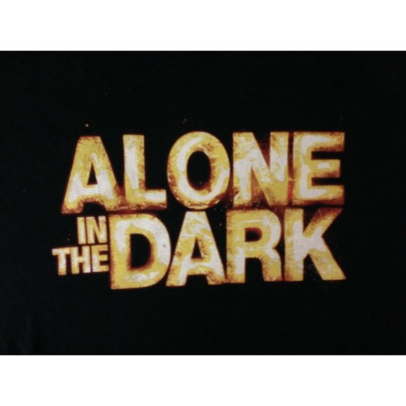 Atari Alone In The Dark Size XL Black Graphic Men's Crew Neck Gamer T Shirt - Picture 2 of 6
